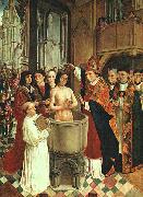 The Baptism of Clovis MASTER of Saint Gilles